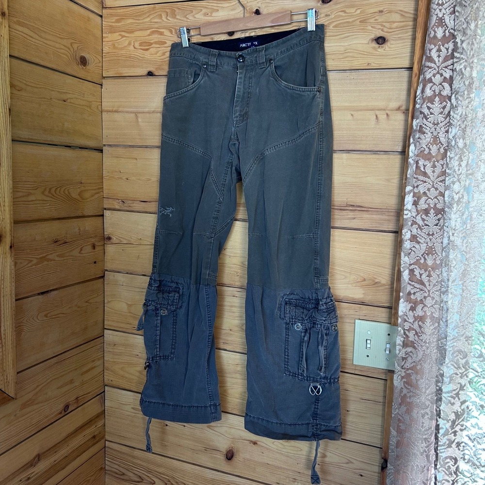 Vintage Cronin Cargo Pants Mens 30x32 Green Tactical Utility Gorpcore Arcteryx